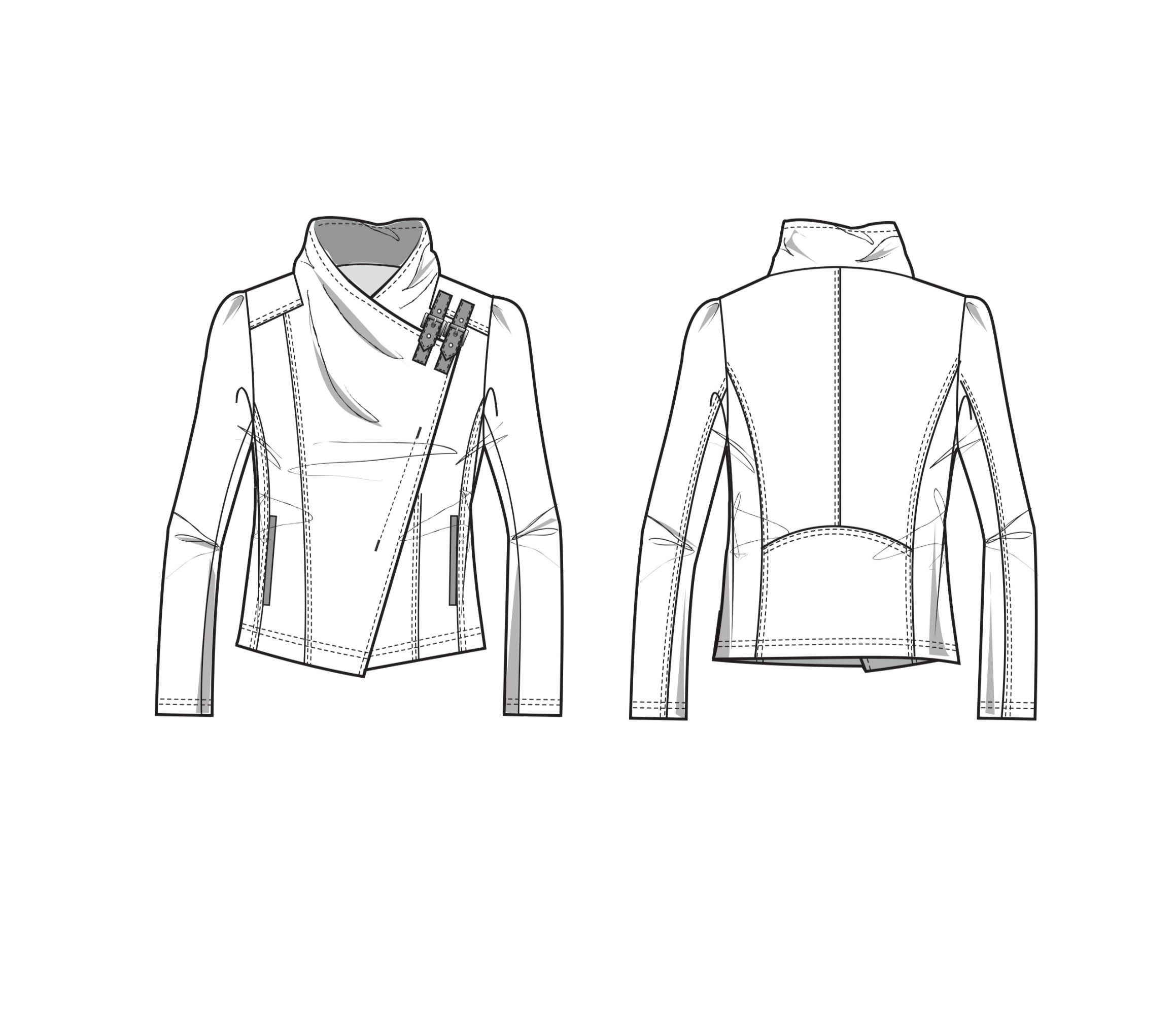 Technical Drawing — Front & Back